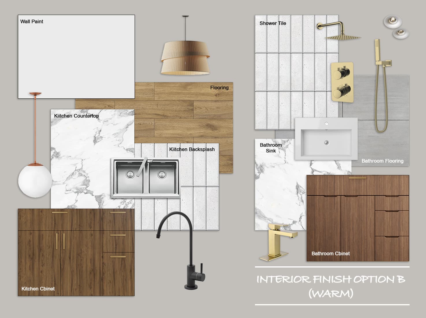 Interior Finish Option A - Warm